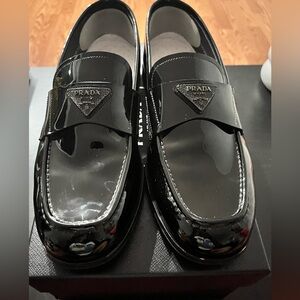 PRADA PATENT LOAFERS